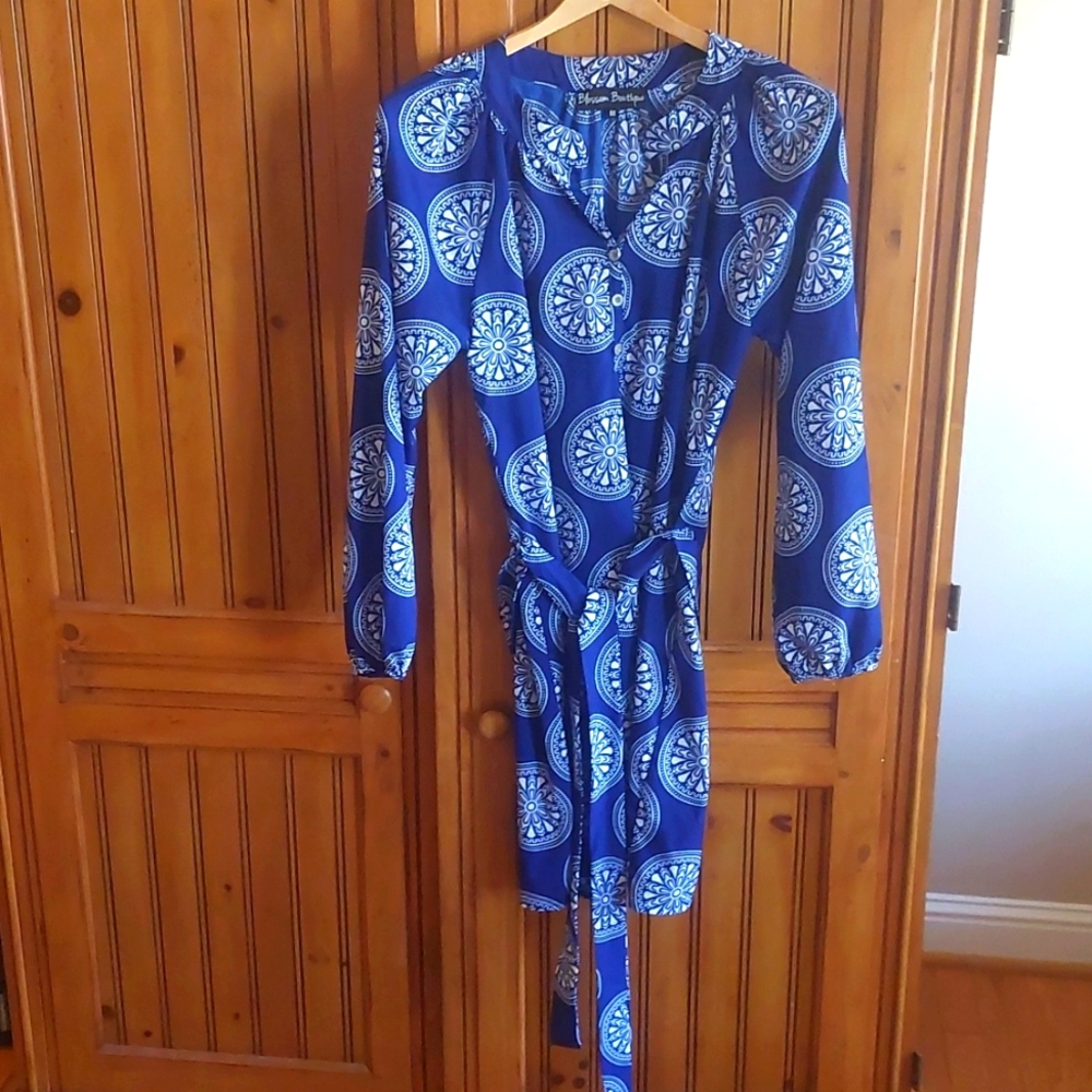 Blossom Boutique Blue Dress